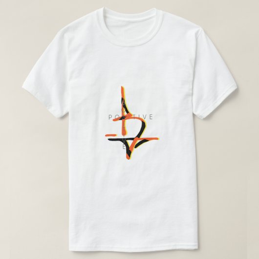 B motivierend Positivziffer T-Shirt (Design vorne)