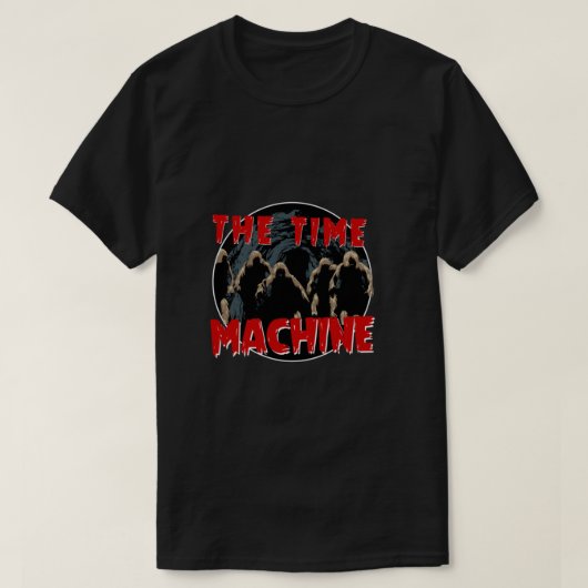 B-Movie Monsters - The Time Machine Classic T-Shirt (Design vorne)