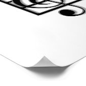 B Natürlich Poster (Ecke)