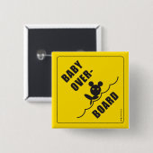 B.O.B. Teddybär Button (Vorne & Hinten)
