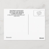 B & O Dampflokomotive 4013 Postkarte (Rückseite)