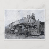 B & O Dampflokomotive 4013 Postkarte (Vorderseite)