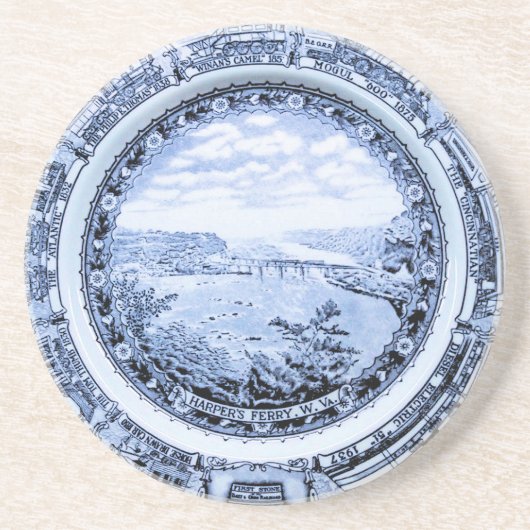 B&O Eisenbahn China Teller Untersetzer (Vorne)