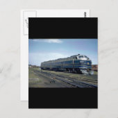 B&O EMD E-8Aw/A Set #1451_Trains Postkarte (Vorne/Hinten)