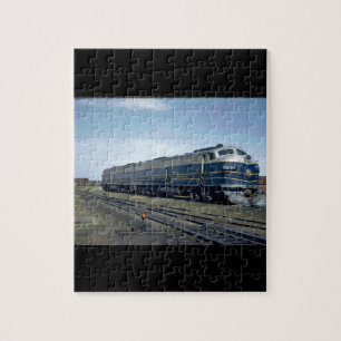 B&O EMD E-8Aw/A Set #1451_Trains Puzzle