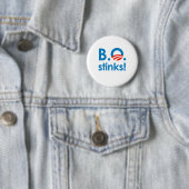 B.O. Gestank/Anti-Obama Button (Beispiel)