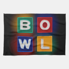 B O L Neon Geschirrtuch