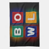 B O L Neon Geschirrtuch (Vertikal)