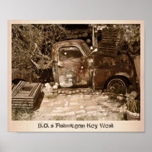 B.O.'s Fish Wagon Poster (Vorne)