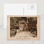 B.O.'s Fish Wagon Postkarte (Vorne/Hinten)