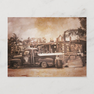 B.O.'s Fishwagon Postkarte