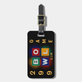 B O W L 299 Game Gepäckanhänger (Vorderseite vertikal)