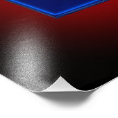 B O W L, Bowling Wall Art Fotodruck (Ecke)