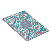 B Persian Boteley Pattern Monogram Diary N Notizblock (Rechte Seite)
