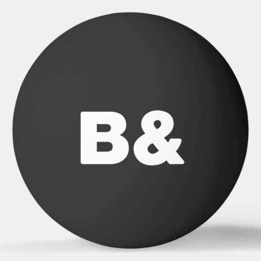 B&PONG BALL TISCHTENNISBALL (Vorderseite)