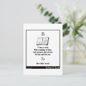 b postkarte (Stehend Vorderseite)