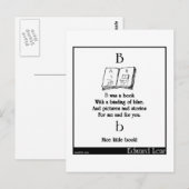 b postkarte (Vorne/Hinten)