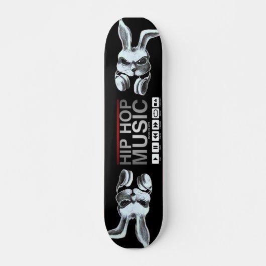 B-Rabbit Hip Hop Design Skateboard (Vorne)