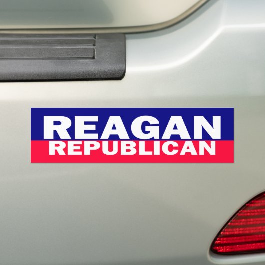 b_reaganrepublican autoaufkleber (Auf Auto)