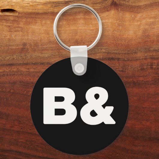 B & SCHLÜSSELANHÄNGER (Vorderseite)