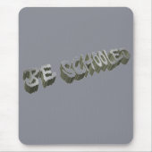 B Schooled Gray-white Mousepad (Vorne)