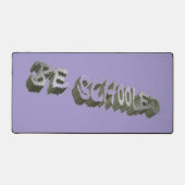 B Schooled Gray-Wht Schreibtischunterlage (Vorderseite)