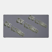 B Schooled Gray-Wht Schreibtischunterlage (Vorderseite)