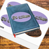 B. Schooled Gray-Wht Sticker