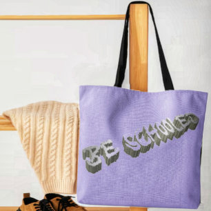 B Schooled Gray-Wht Tasche
