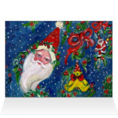 B SCHREIBEN / SANTA CLAUS MIT ROtem RIBONMONOGRAMM (Innenansicht Horizontal (Oben))