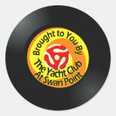 B Seite 1 Runder Aufkleber (Vorderseite)