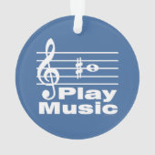 B Sharp Musical Notation Ornament (Rückseite)