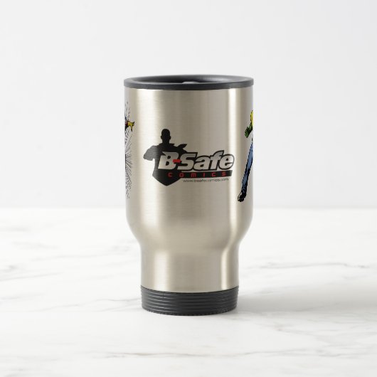 B-Sichere Comic-Reise-Tasse Reisebecher (Mittel)