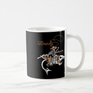 B Skeleton Howdy Lazy Halloween Costume Co Kaffeetasse