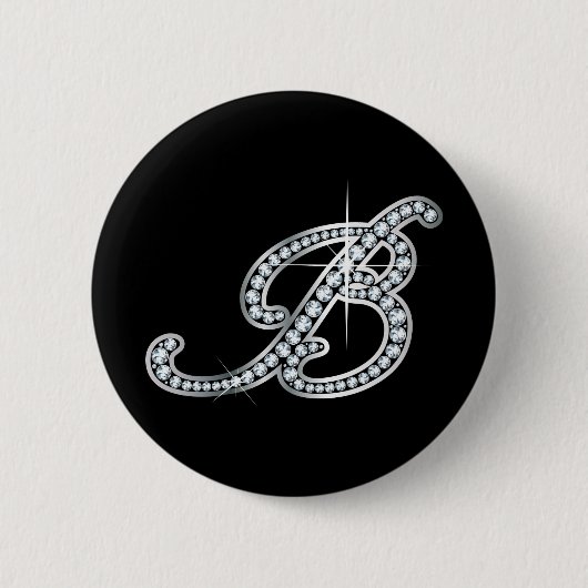 B-Skript "Diamond Bling" Button (Vorderseite)