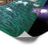 B@stard Stew Action Comic Art von Al Rio Poster (Ecke)