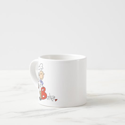 B steht für Baker Espressotasse (Vorderseite Links)