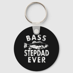B Stepdad je Fischen Geschenke Step-dad Vatertag Schlüsselanhänger