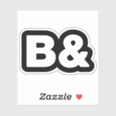 B& STICKER (Blatt)