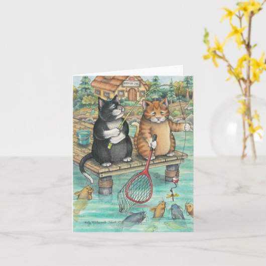 B & T #11 Notecard Karte (Gelbe Blume)