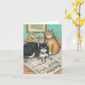 B&T #12 Notecard Karte (Gelbe Blume)