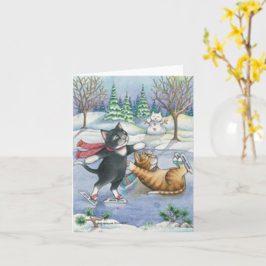 B & T #13 Notecard Karte (Gelbe Blume)