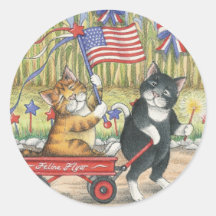 B & T #19 Patriotische Stickers