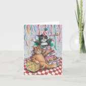 B &T #1 Birthday Invite Note Einladung (Vorderseite)