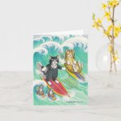 B & T #38 Surfhinweis Karte (Gelbe Blume)