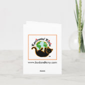 B & T #54B Boys 1. Geburtstag Karte (Rückseite)