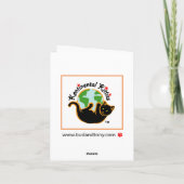 B & T #55 Golf Geburtstag Hinweis Karte (Rückseite)