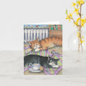 B & T #7 Notecard Karte (Gelbe Blume)