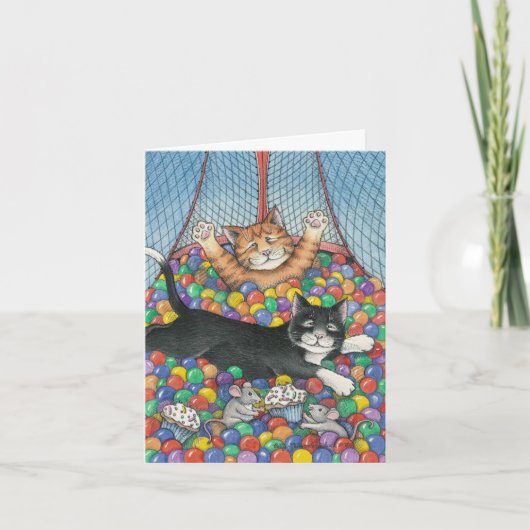 B & T #8 Geburtstag Hinweis Karte (Vorderseite)