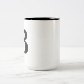B-Tasse Zweifarbige Tasse (Mittel)